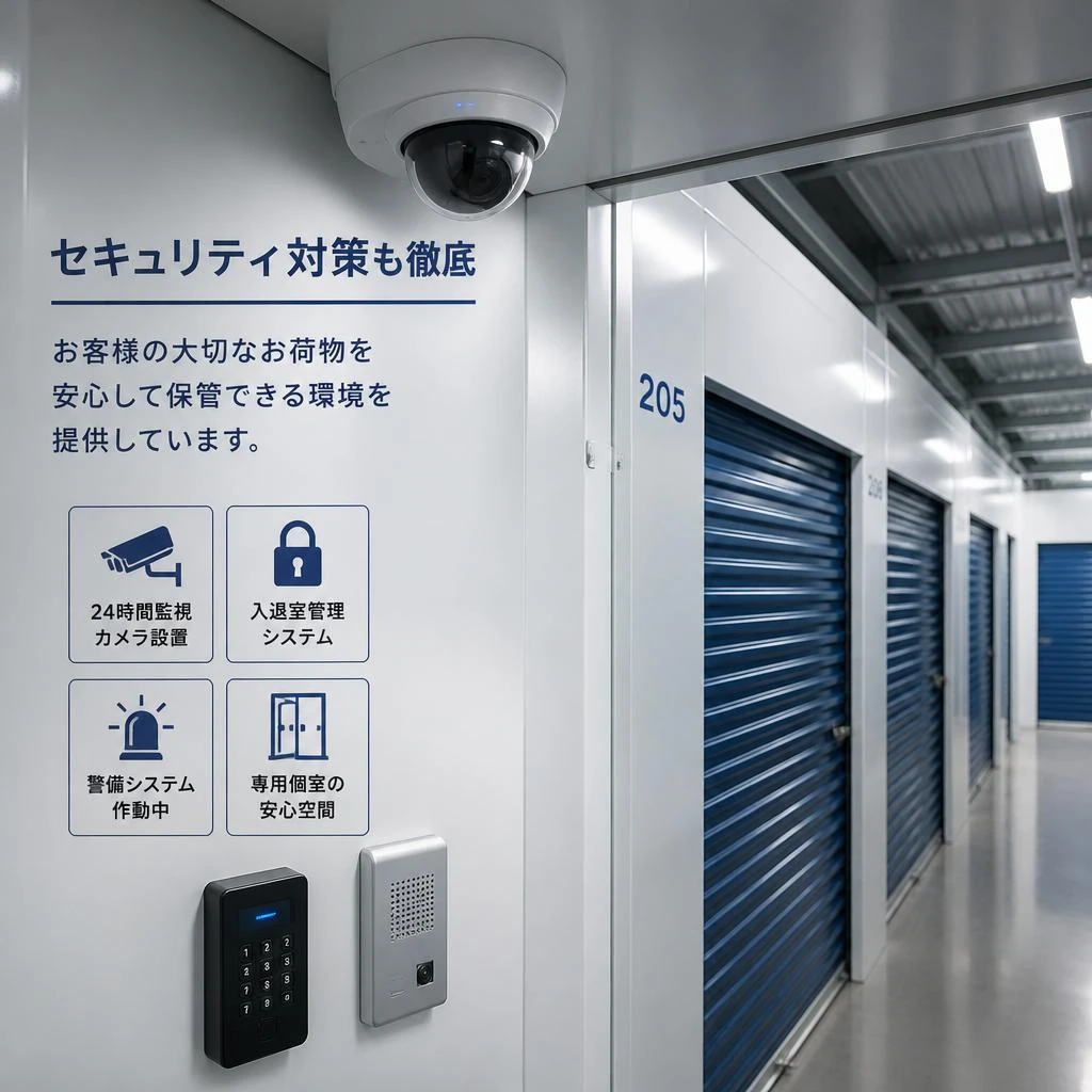 安全な保管環境