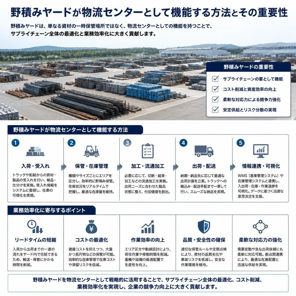 5. 物流センターとしての役割